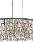 Currey and Company Stillwater Oval Chandelier