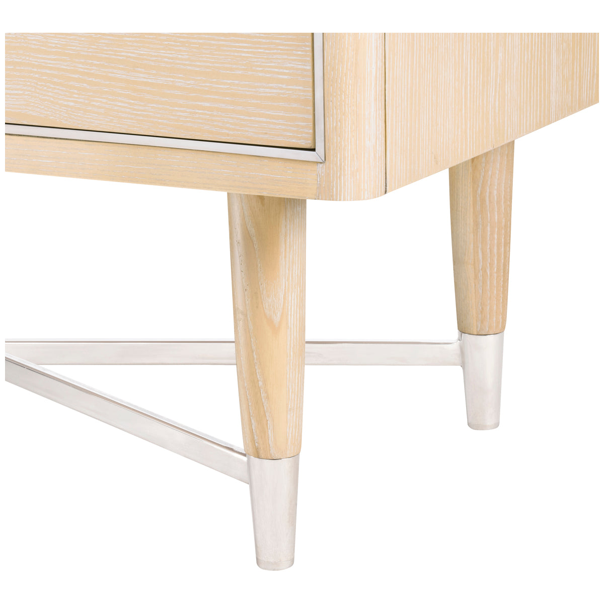 Villa &amp; House Adrian 2-Drawer Side Table with Kelley Pull