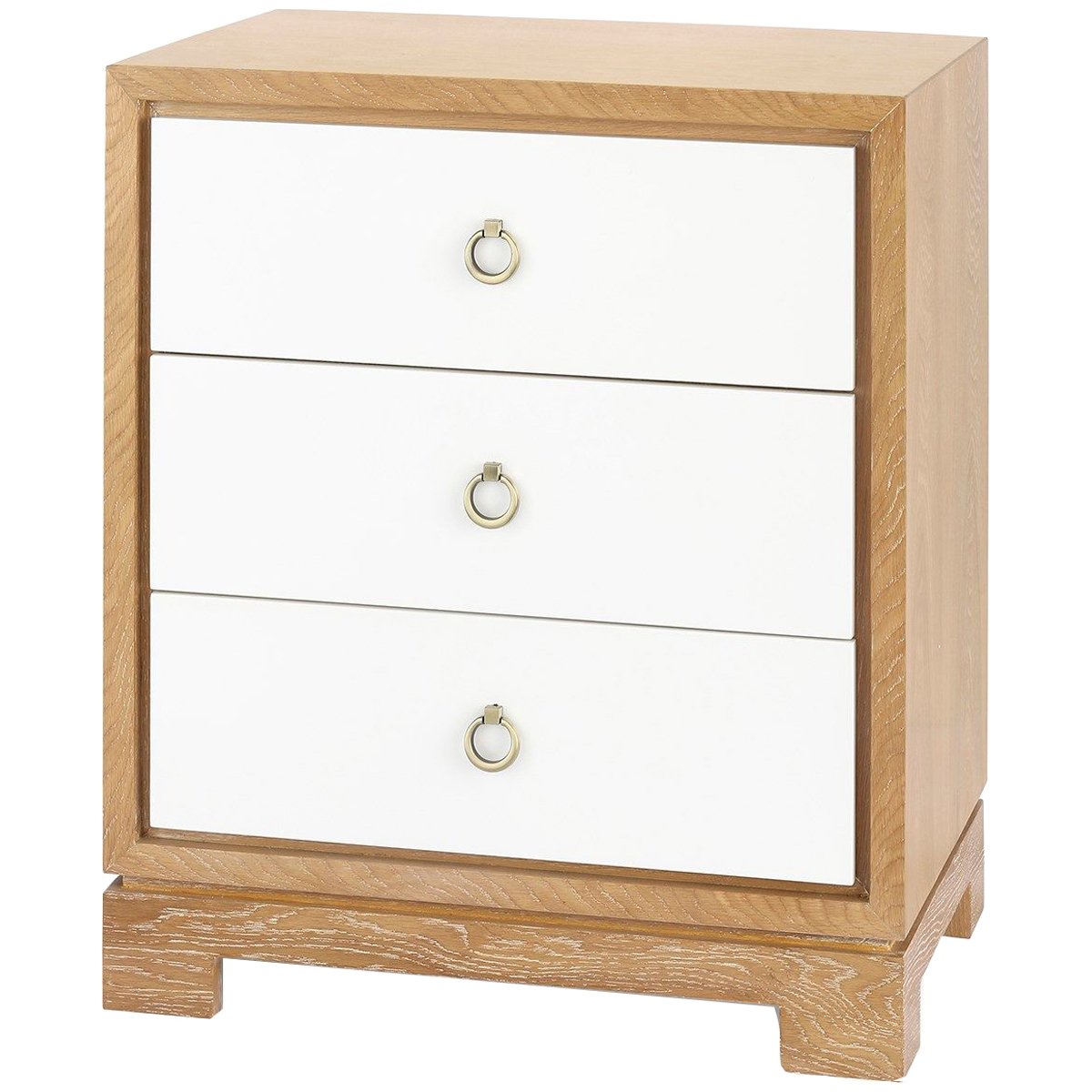 Villa &amp; House Berkeley 3-Drawer Side Table - Natural