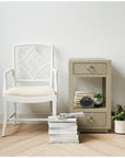 Villa & House Camilla 2-Drawer Side Table