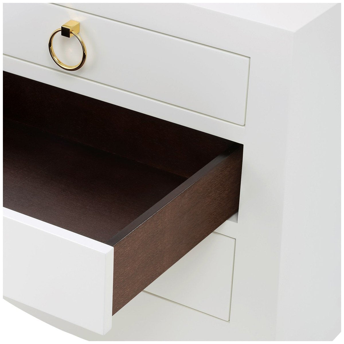 Villa &amp; House Jacqui 3-Drawer Side Table