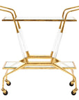 Villa & House Jepson Bar Cart - Gold