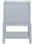 Villa & House Tansu 2-Drawer Side Table - Gray