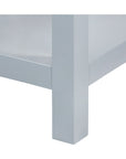 Villa & House Tansu 2-Drawer Side Table - Gray