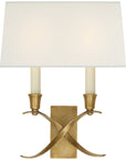 Visual Comfort Cross Bouillotte Small Sconce