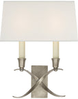 Visual Comfort Cross Bouillotte Small Sconce