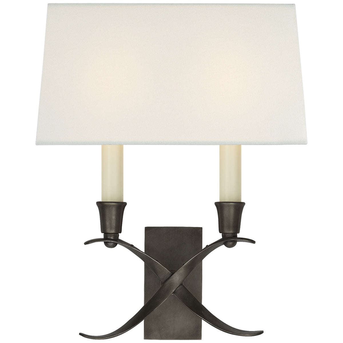 Visual Comfort Cross Bouillotte Small Sconce