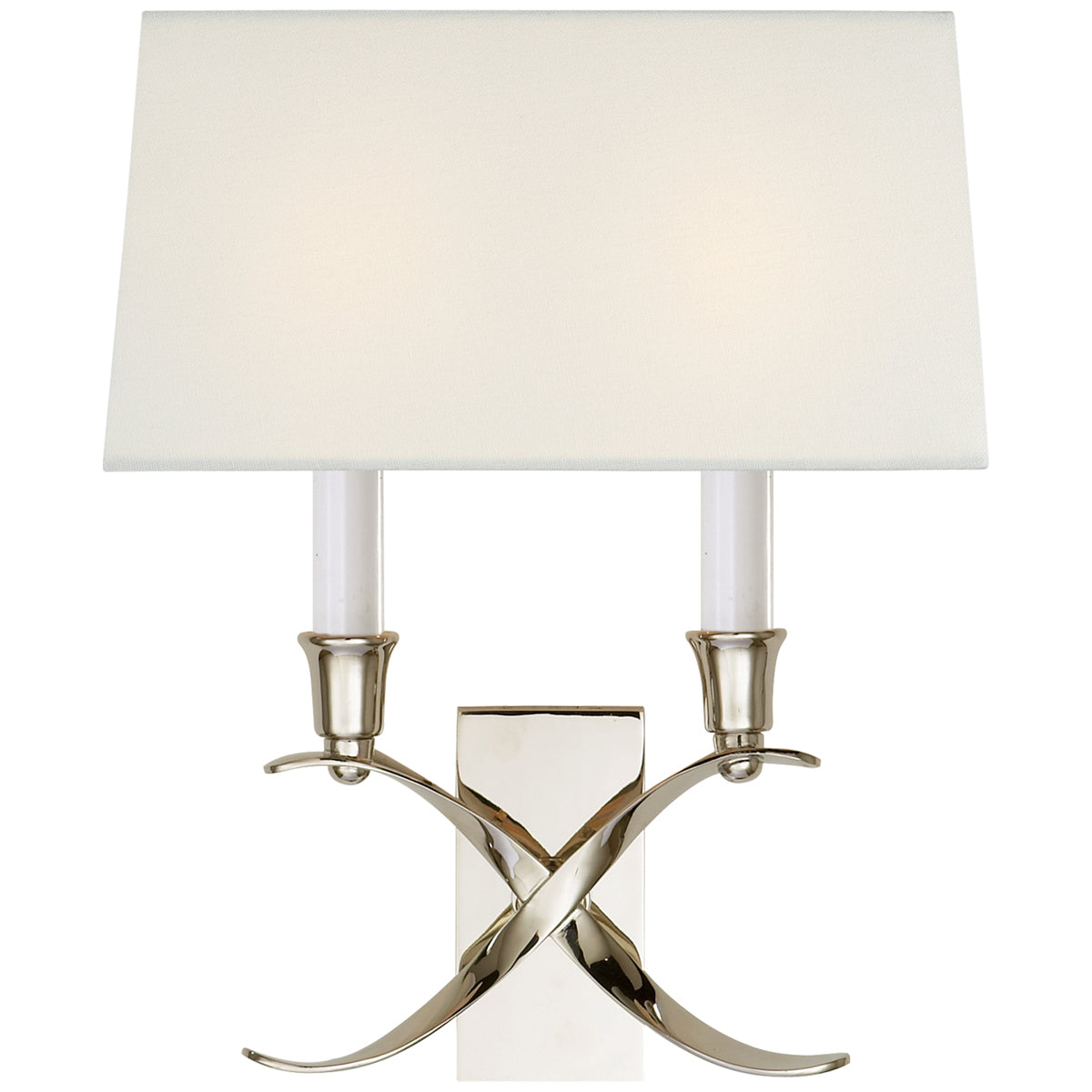 Visual Comfort Cross Bouillotte Small Sconce