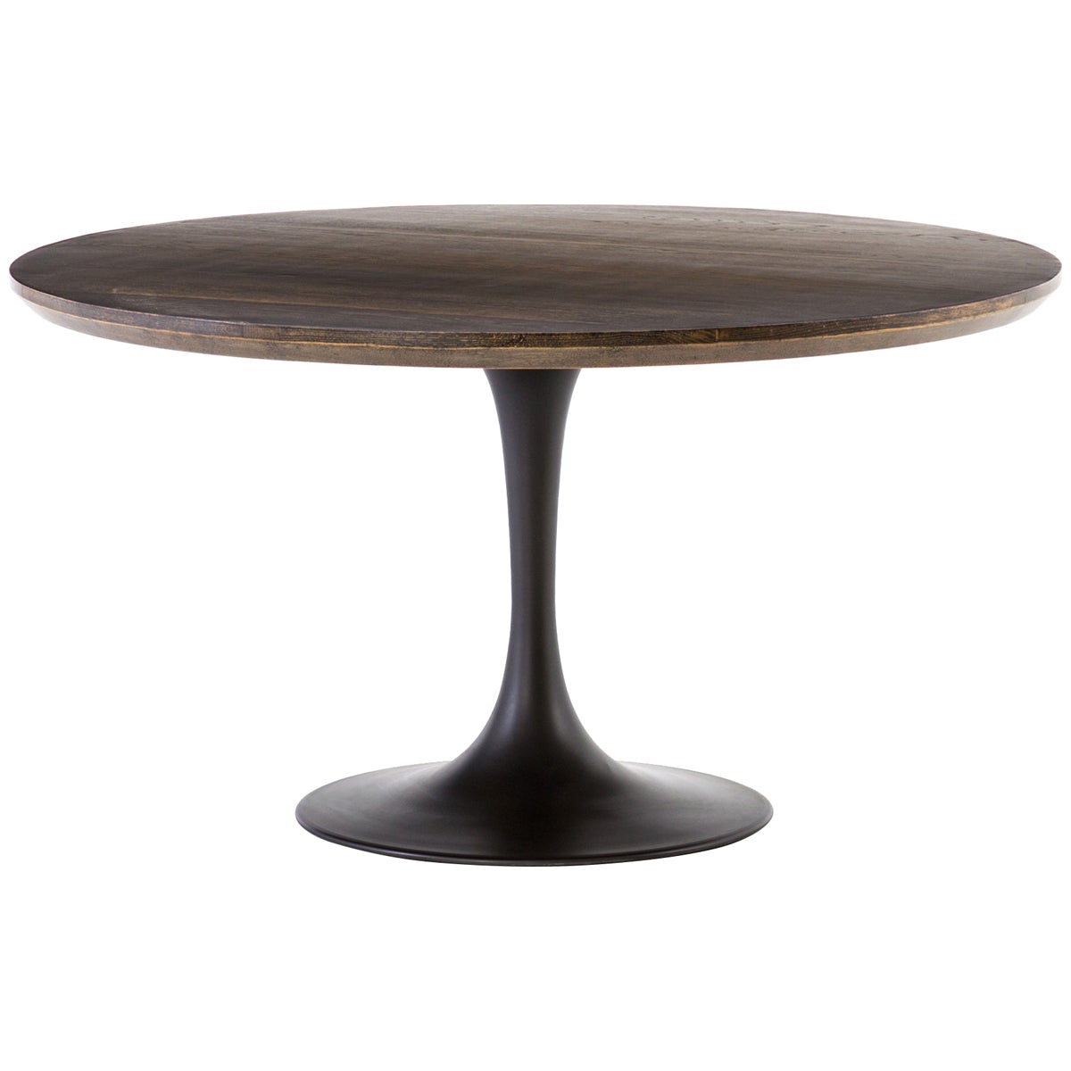 Four Hands Hughes Powell Dining Table - English Brown Oak Veneer