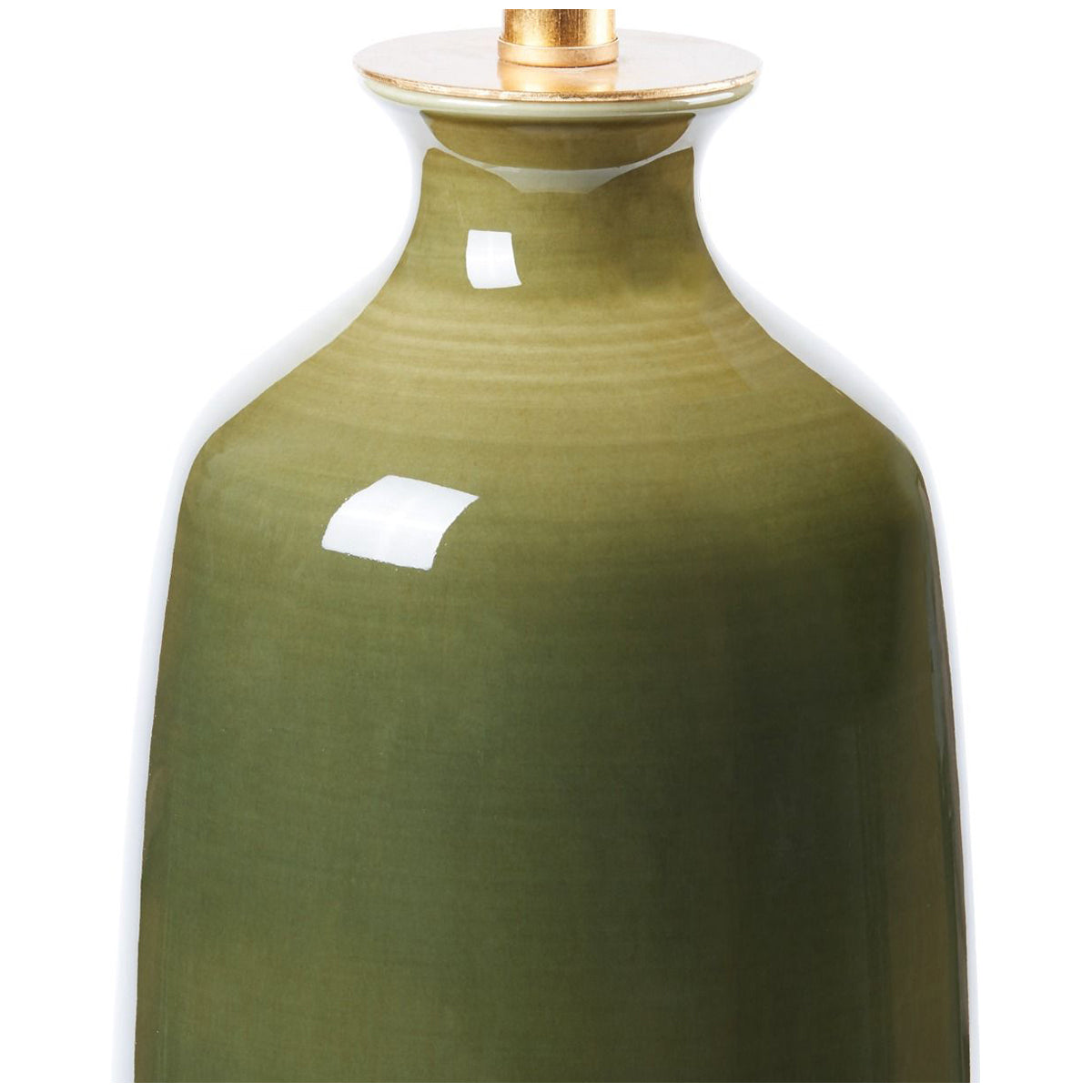 Villa &amp; House Carolyn Lamp, Olive Green