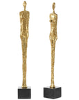 Villa & House Gold Dora Mar Statue Pair