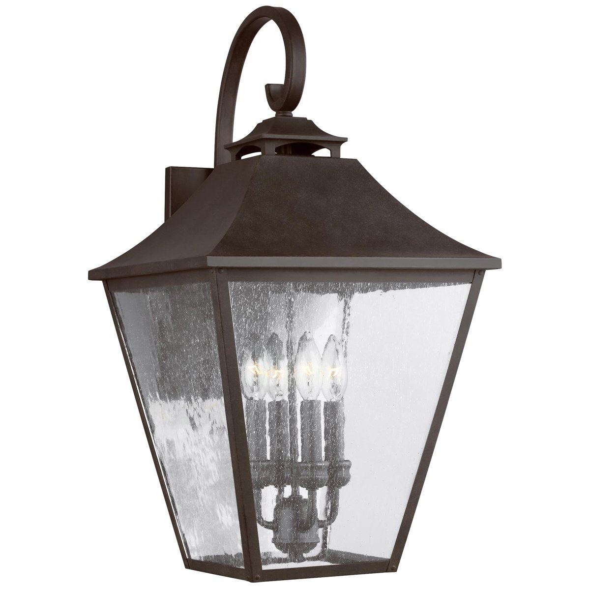 Feiss Galena 4-Light Wall Lantern