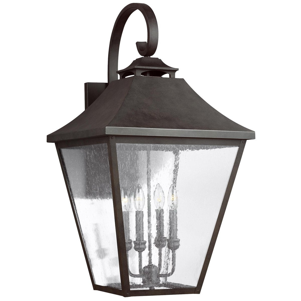 Feiss Galena 4-Light Wall Lantern