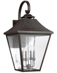 Feiss Galena 4-Light Wall Lantern