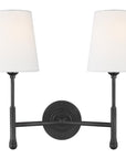 Feiss Capri 2-Light Wall Sconce