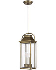 Feiss Wellsworth 3-Light Outdoor Pendant Lantern