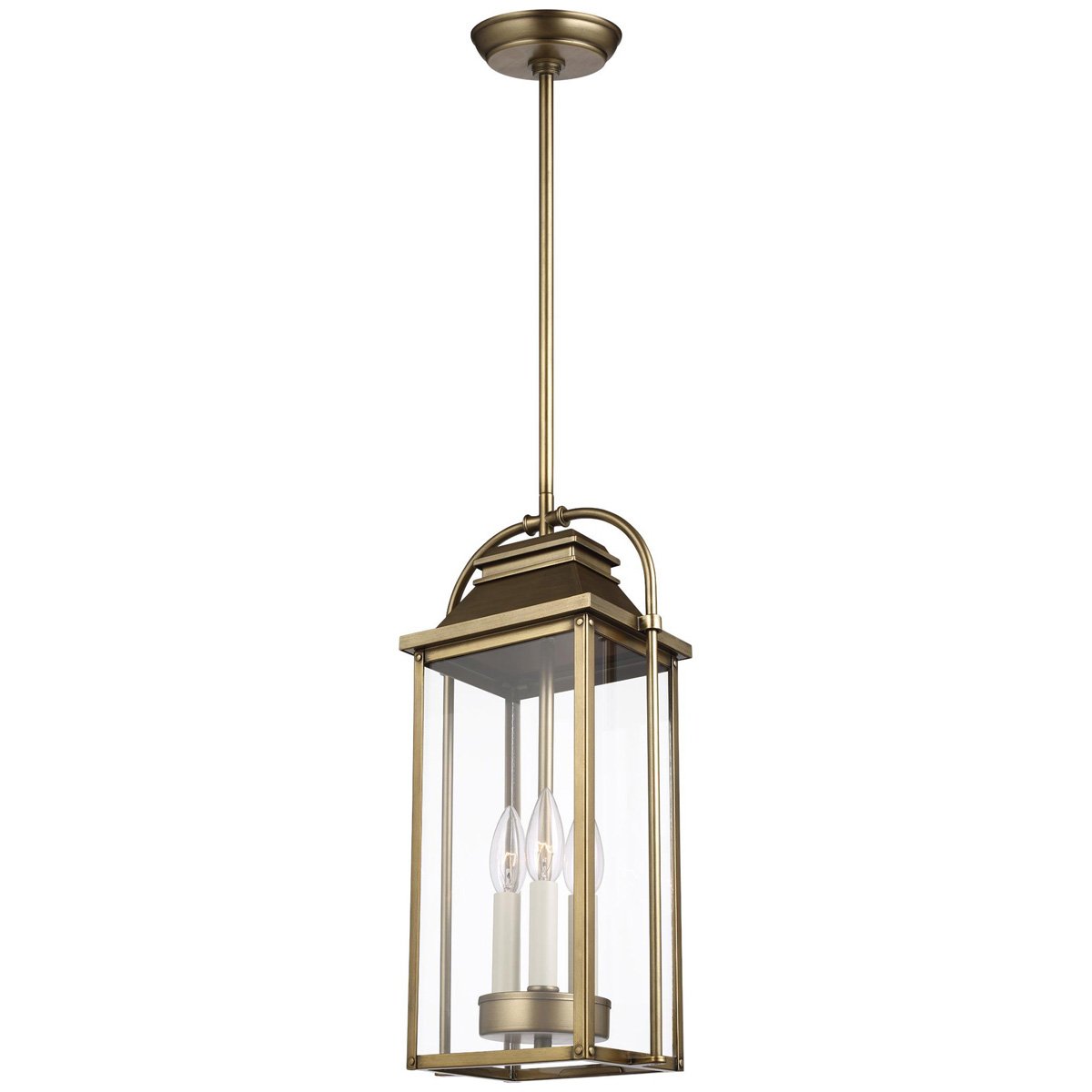 Feiss Wellsworth 3-Light Outdoor Pendant Lantern