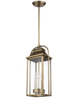 Feiss Wellsworth 3-Light Outdoor Pendant Lantern