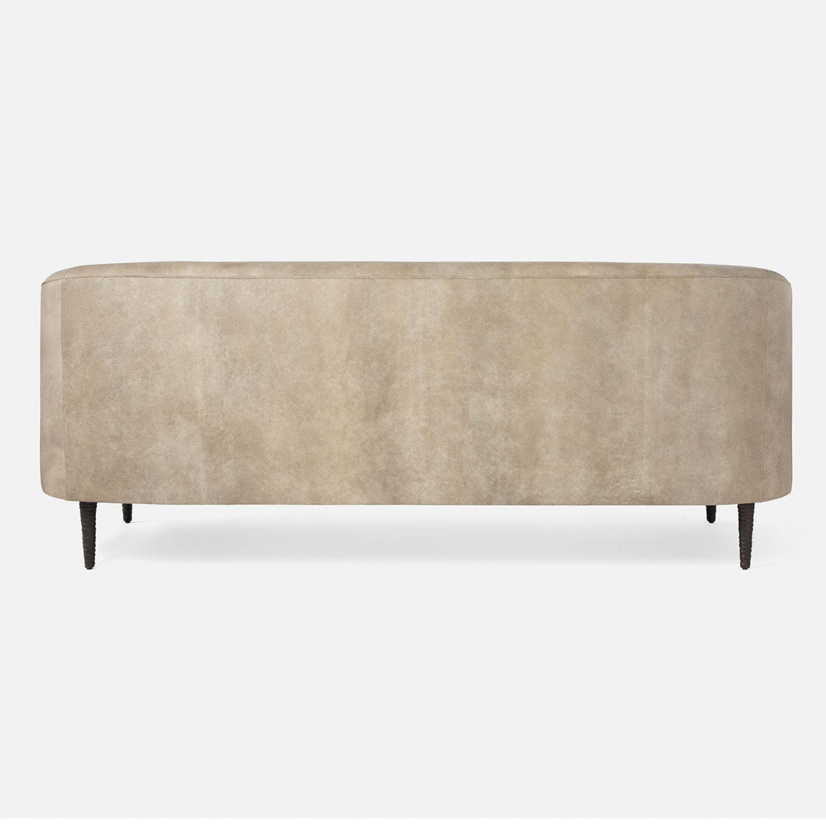 Made Goods Basset Contemporary Cabriole-Style Sofa, Severn Canvas