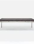 Made Goods Benjamin Floating Leg 52-Inch Coffee Table in Faux Linen