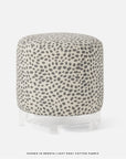 Made Goods Briar Upholstered Stool in Ettrick Cotton Jute