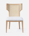 Made Goods Carleen Wingback Cane Dining Chair in Havel Velvet