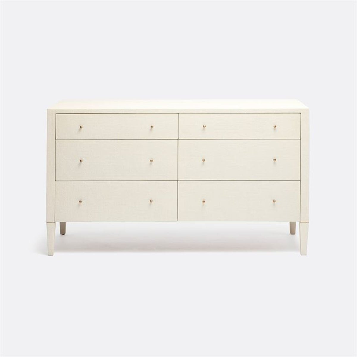 Conrad wood 6 online drawer double dresser