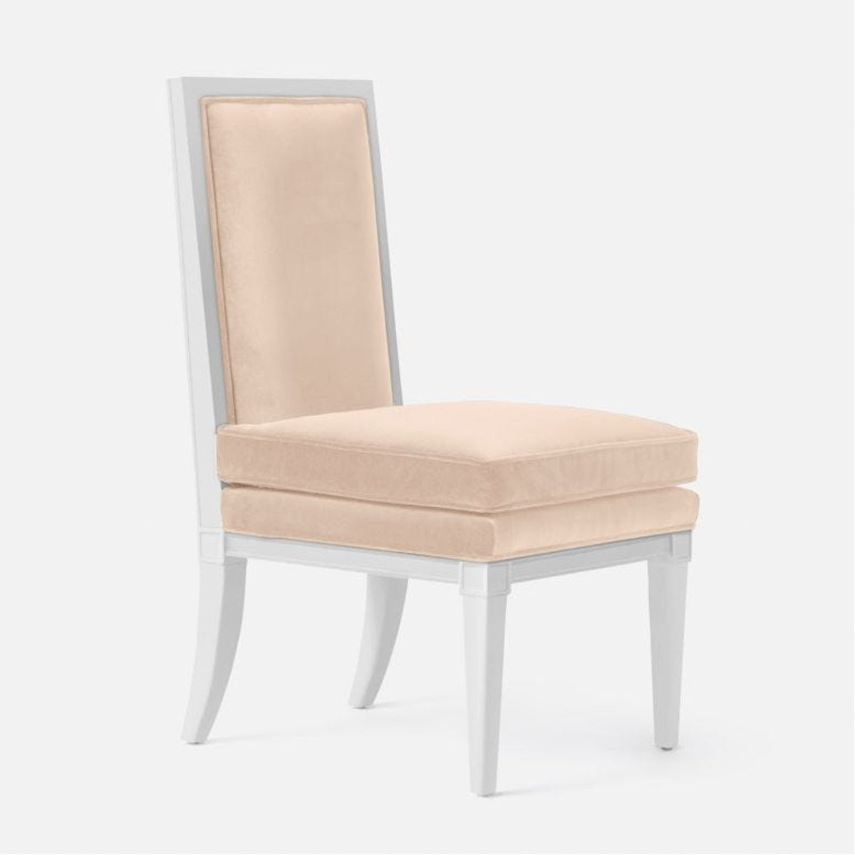 Made Goods Evan Dining Chair in Liard Cotton Velvet