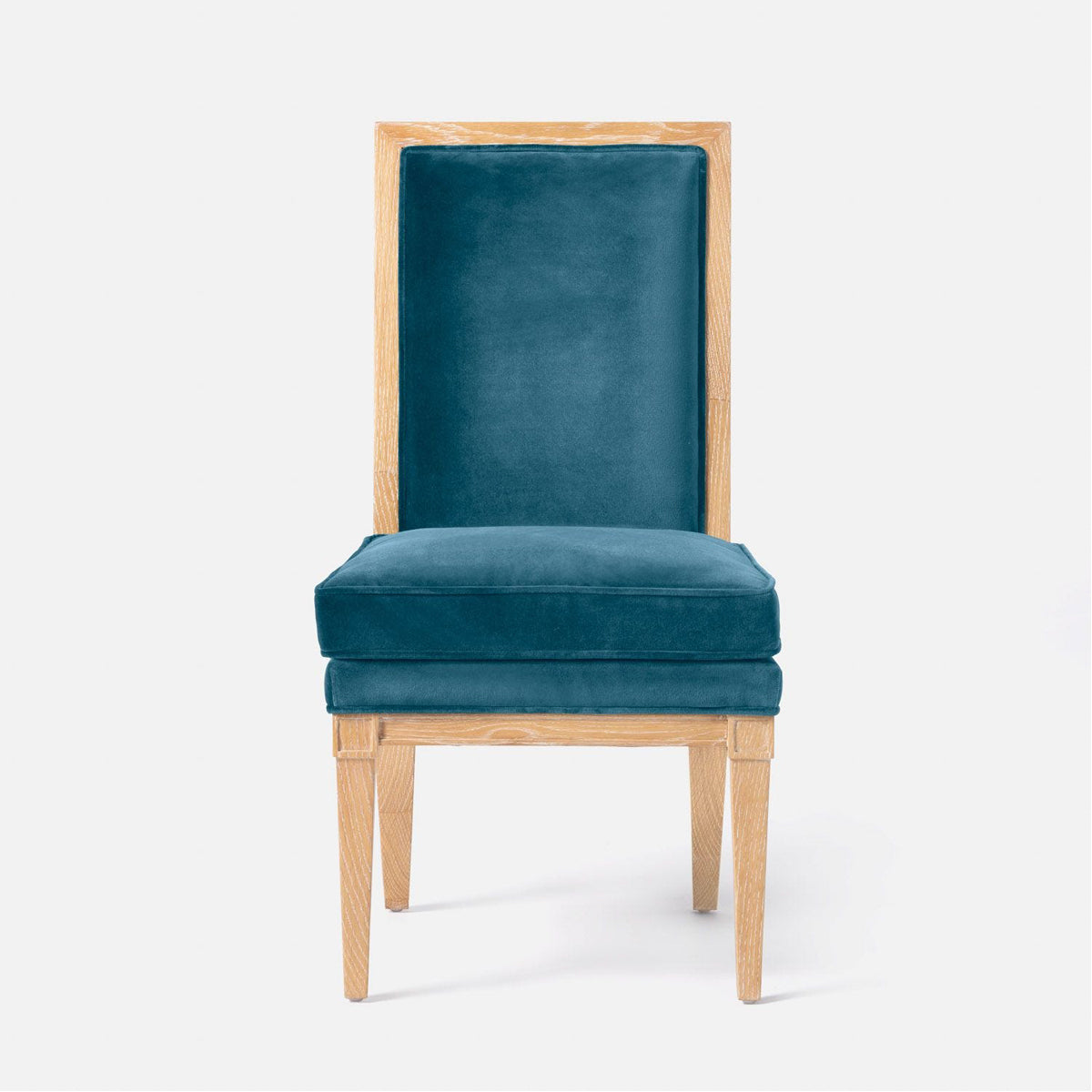 Made Goods Evan Dining Chair in Liard Cotton Velvet