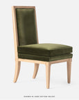 Made Goods Evan Dining Chair in Bassac Shagreen Leather