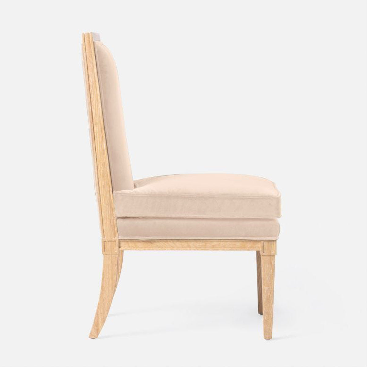 Made Goods Evan Dining Chair in Liard Cotton Velvet