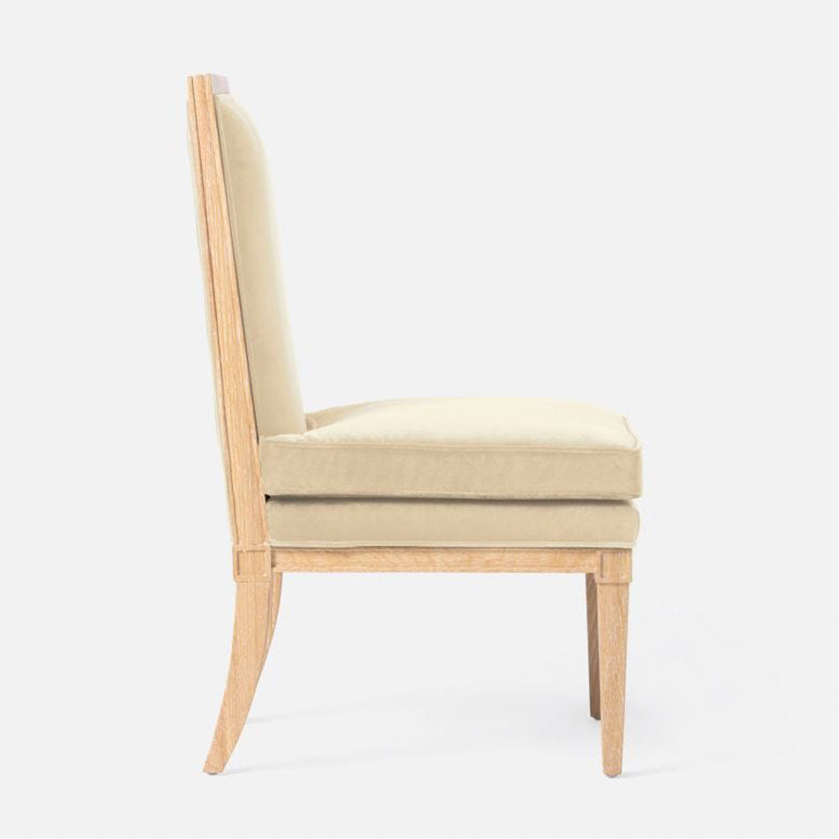 Made Goods Evan Dining Chair in Liard Cotton Velvet