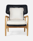 Made Goods Garrison Outdoor Lounge Chair in Alsek Fabric