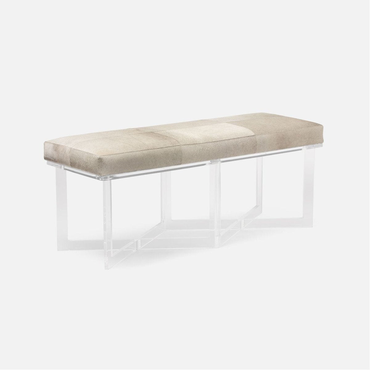 Made Goods Lex Double Bench in Pagua Fabric