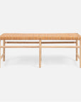 Made Goods Percy Full-Grain Leather Double Bench