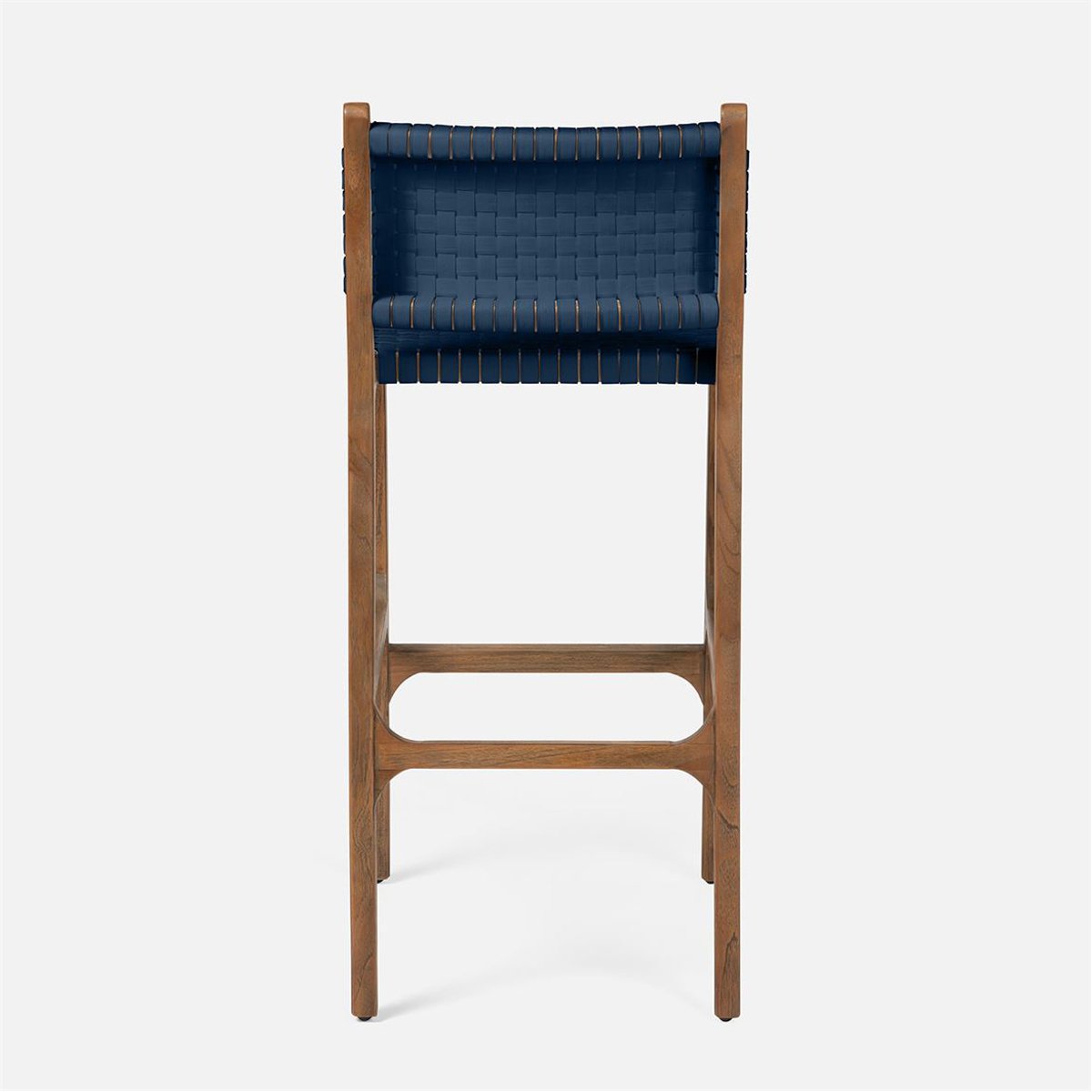 Made Goods Rawley Outdoor Bar Stool in Faux Rattan