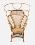 Made Goods Safiya Rattan Bamboo Lounge Chair