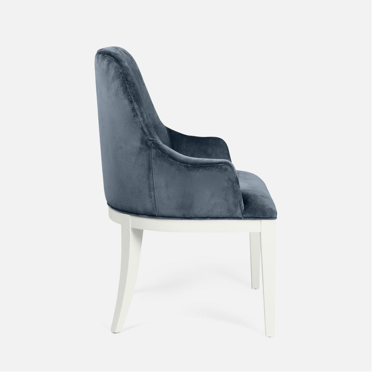 Made Goods Sanderson Dining Armchair in Havel Performance Velvet