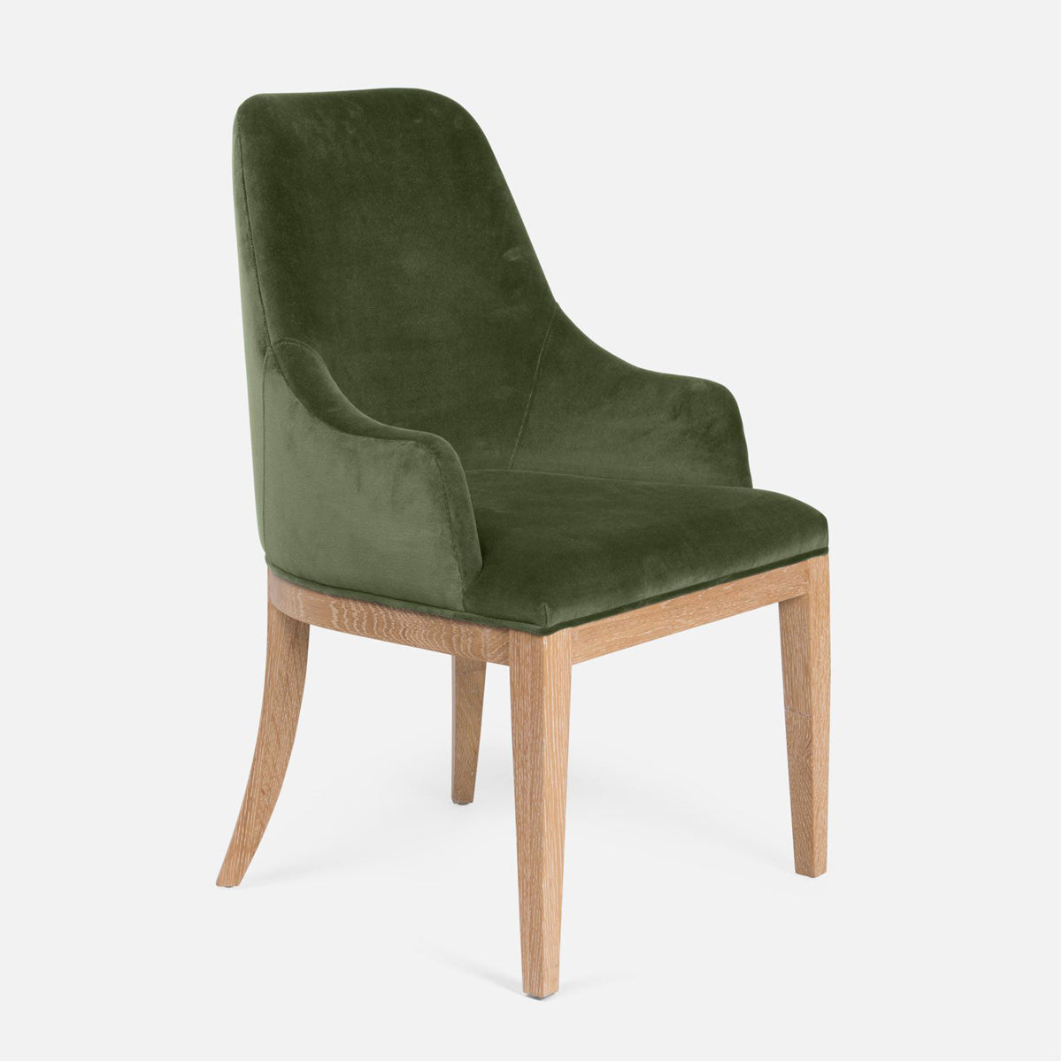 Made Goods Sanderson Dining Armchair in Havel Performance Velvet