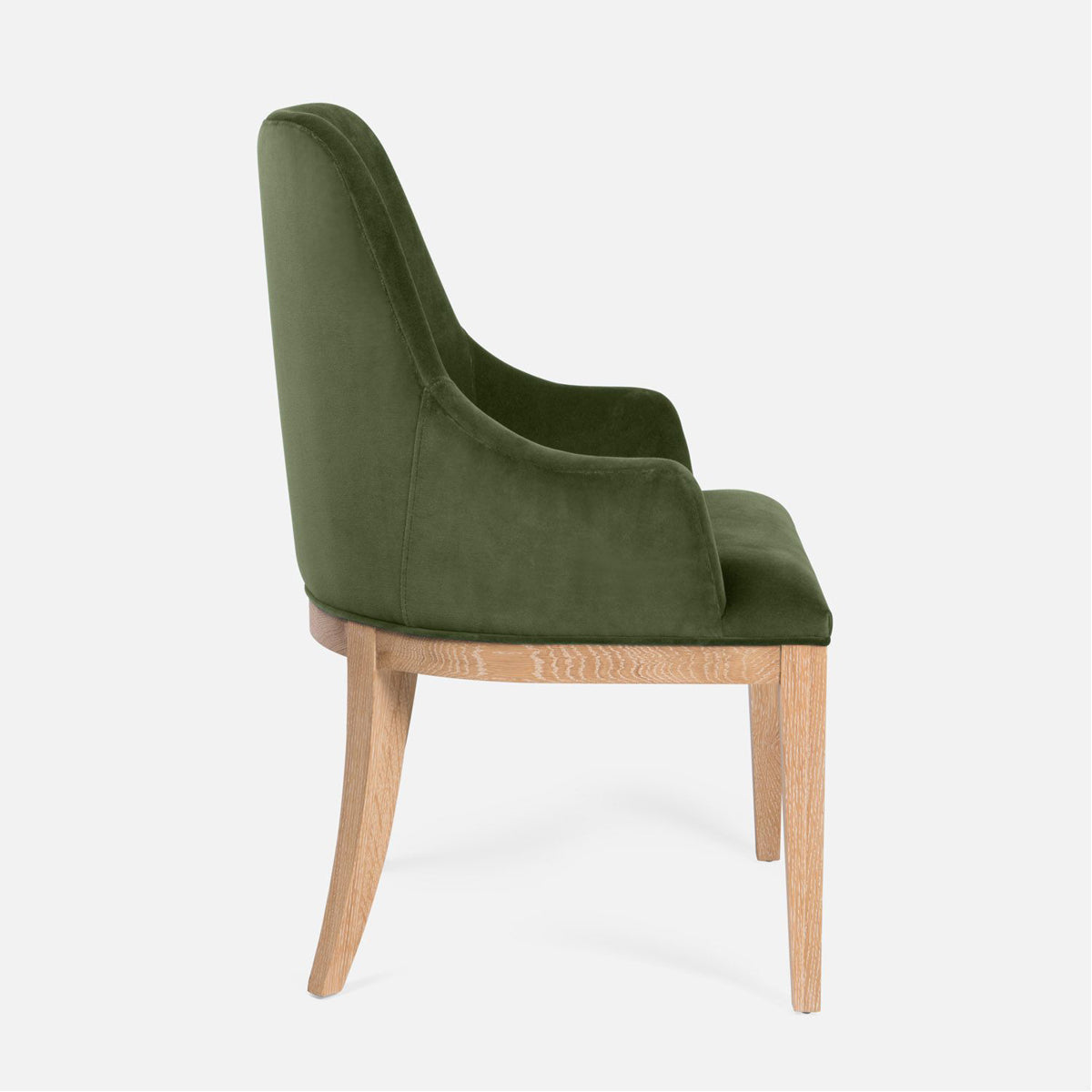 Made Goods Sanderson Dining Armchair in Havel Performance Velvet