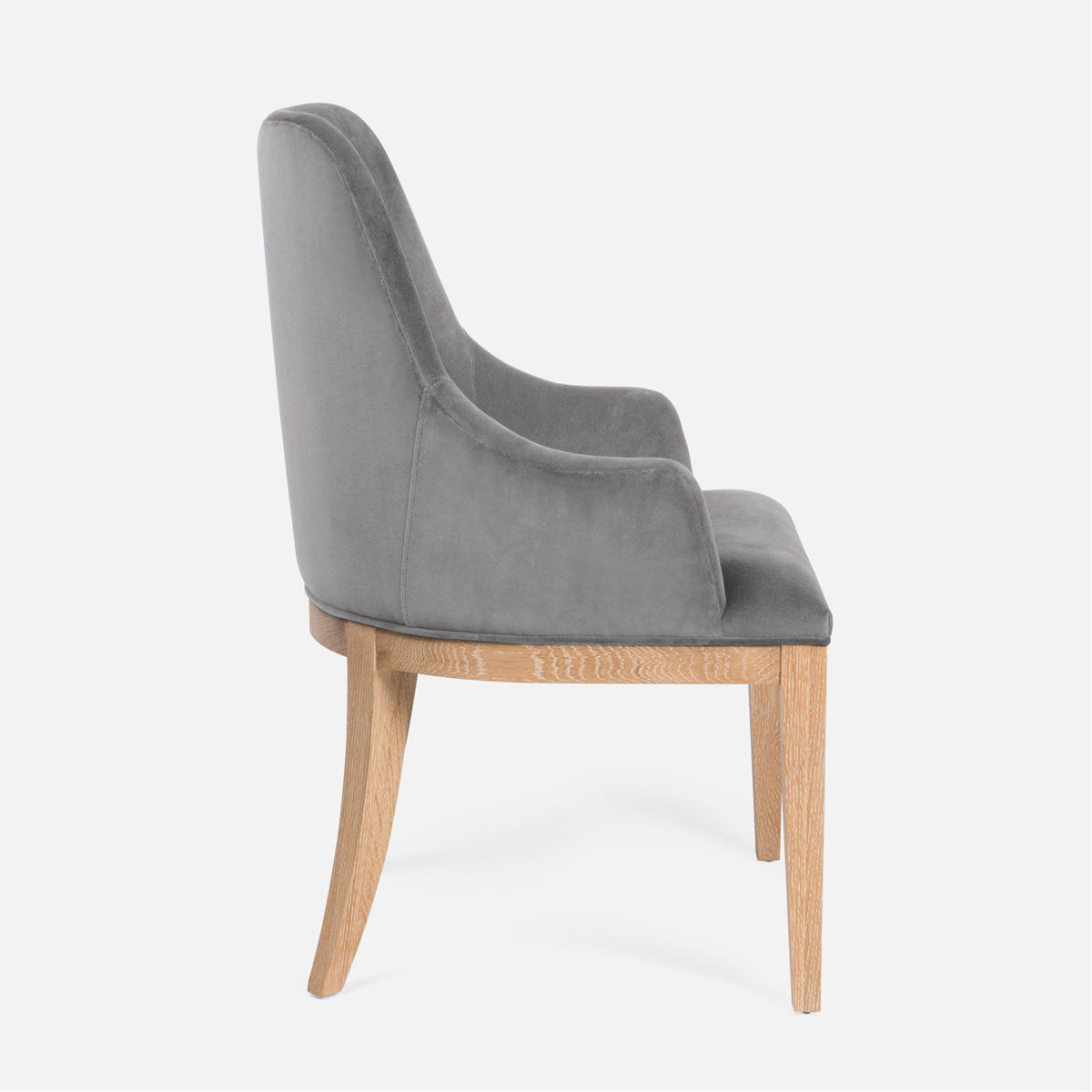 Made Goods Sanderson Dining Armchair in Havel Performance Velvet