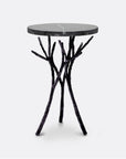 Made Goods Tressa Tree Bramble Table in Marble Top