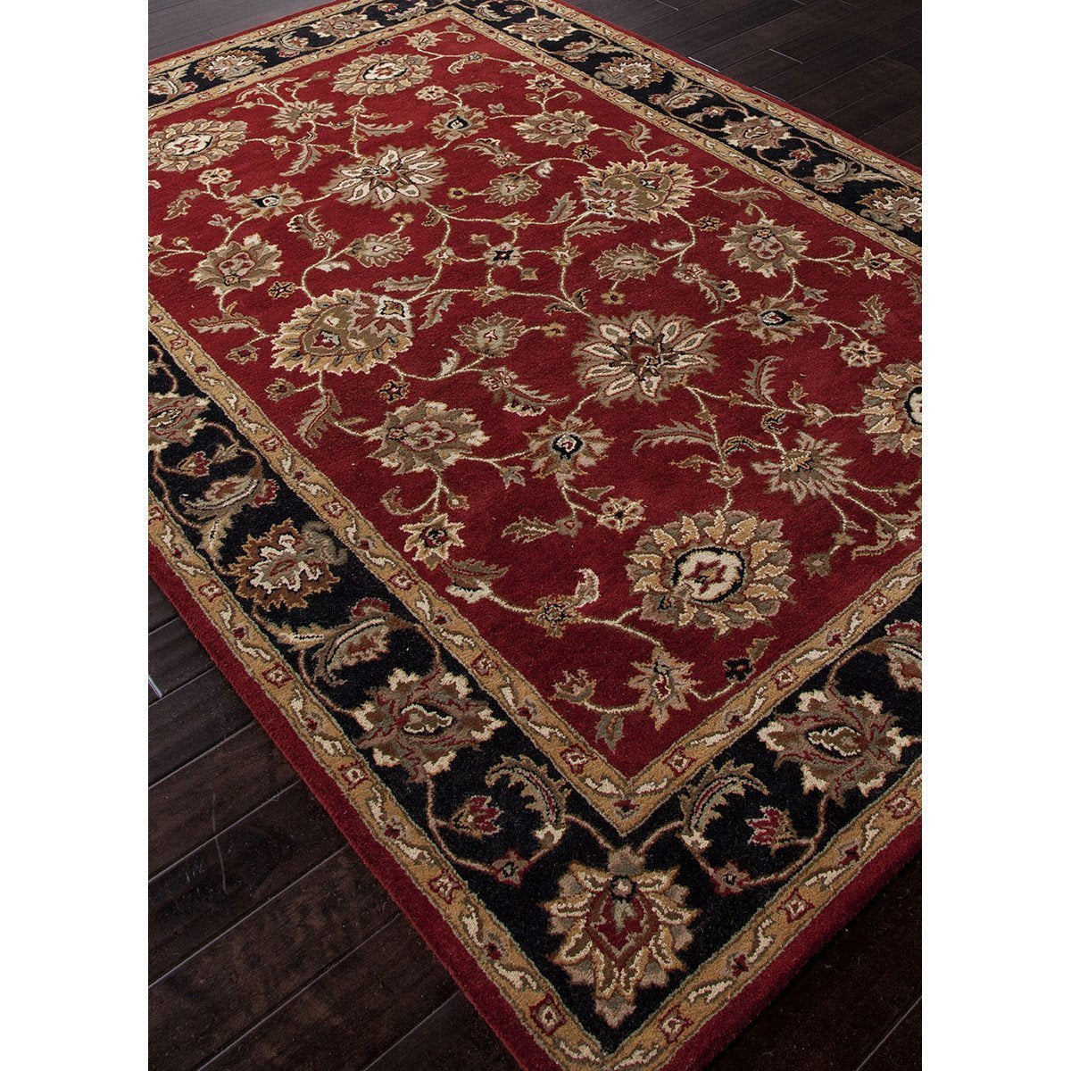 Jaipur, Mythos Anthea Red/Ebony MY08 Area Rug, Rugs – Benjamin Rugs ...