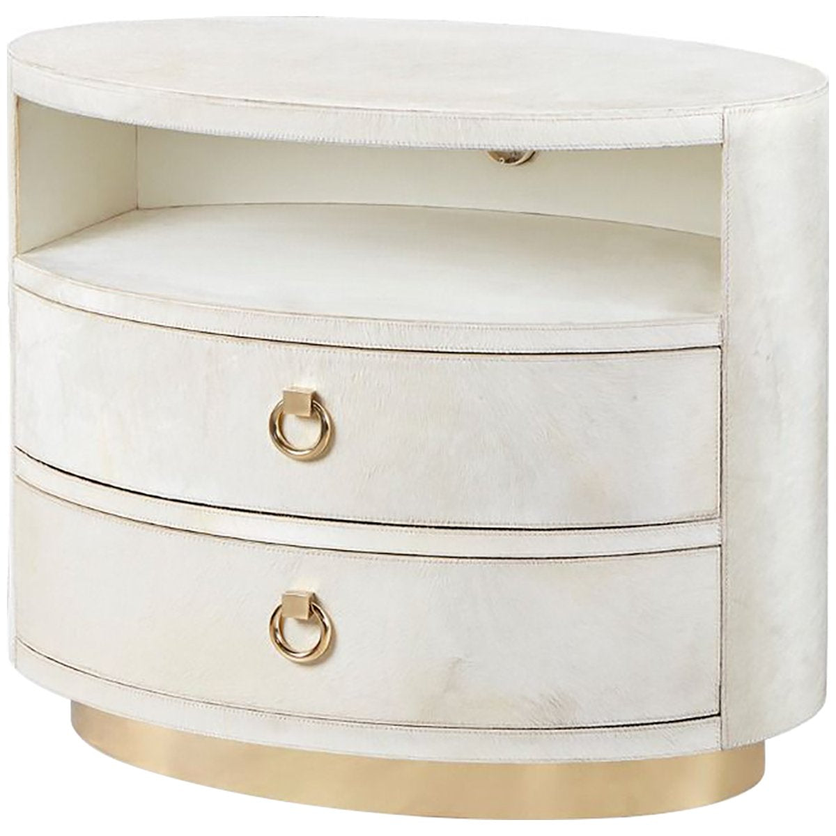 Villa &amp; House Julius 2-Drawer Side Table