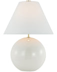 Visual Comfort Brielle Large Table Lamp with Linen Shade