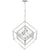 Visual Comfort Cubed X-Large Pendant with Clear Glass