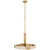 Visual Comfort Covet Medium Ring Chandelier in Alabaster