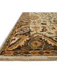 Loloi Victoria VK-02 Ivory and Dark Taupe Rug