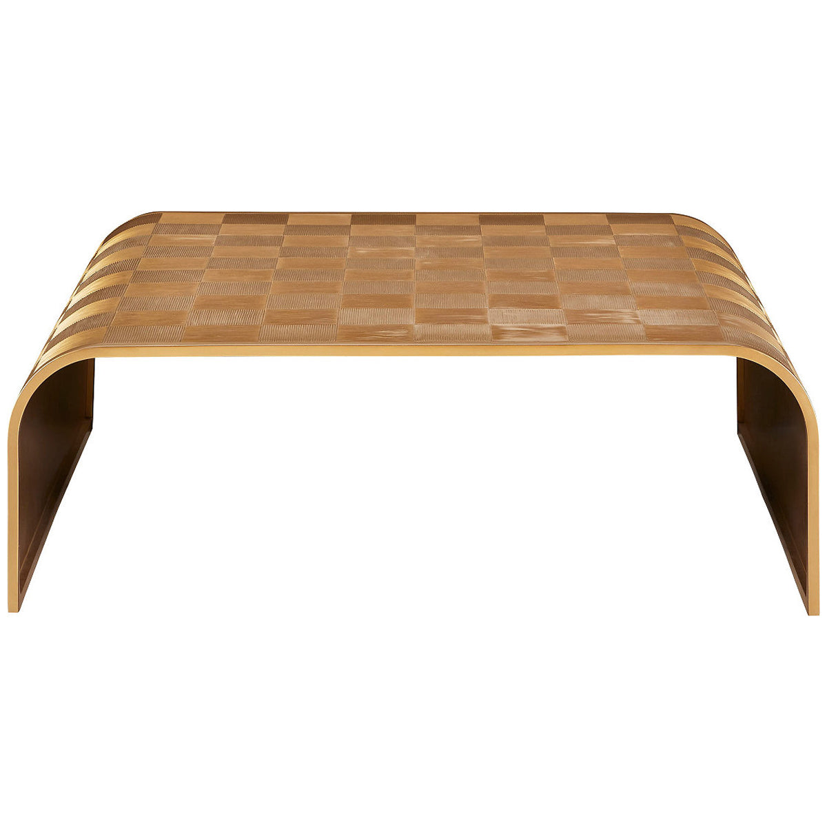 Baker Furniture Weave Square Cocktail Table MCA2153