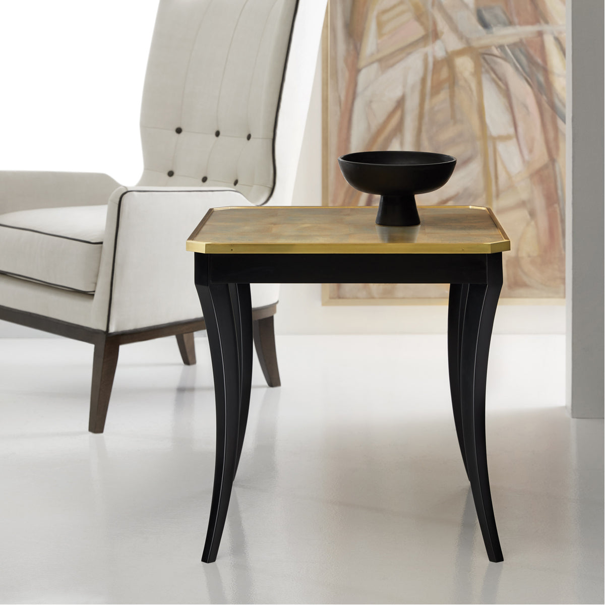 Modern History Fontaine End Table